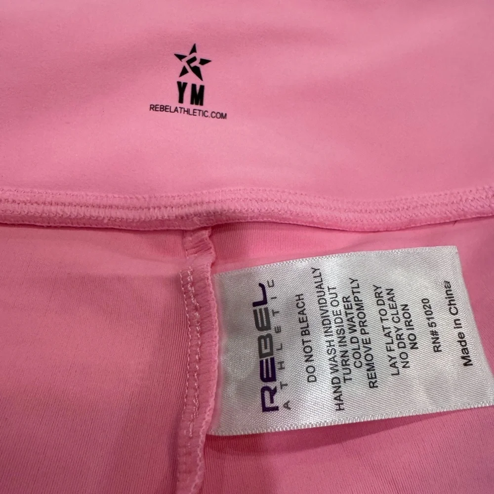 Rebel Athletics Crystal Couture YM. Pink - Picture 8 of 16